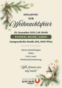 Weihnachtsfeier 2025 der SPORTUNION Mariahilf